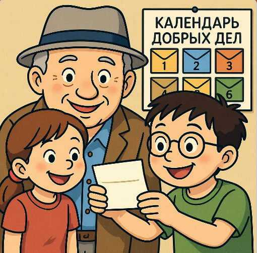 Календарь добрых дел (средний уровень А2-В1)