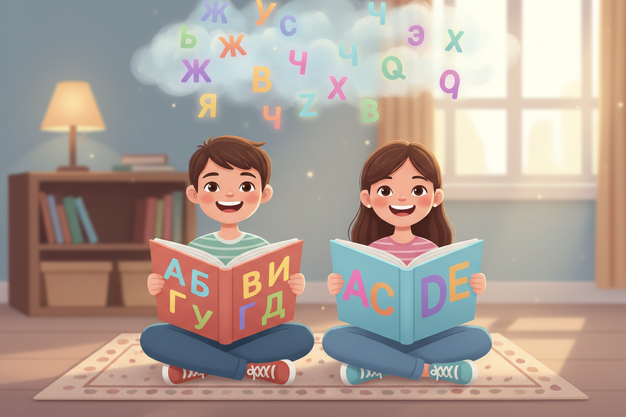 Обучение чтению на русском и английском языках: основные принципы и ключевые отличия