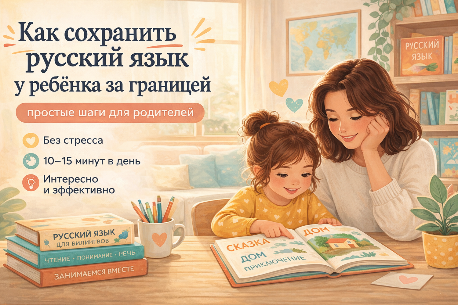 Как сохранить русский язык: простые шаги для родителей