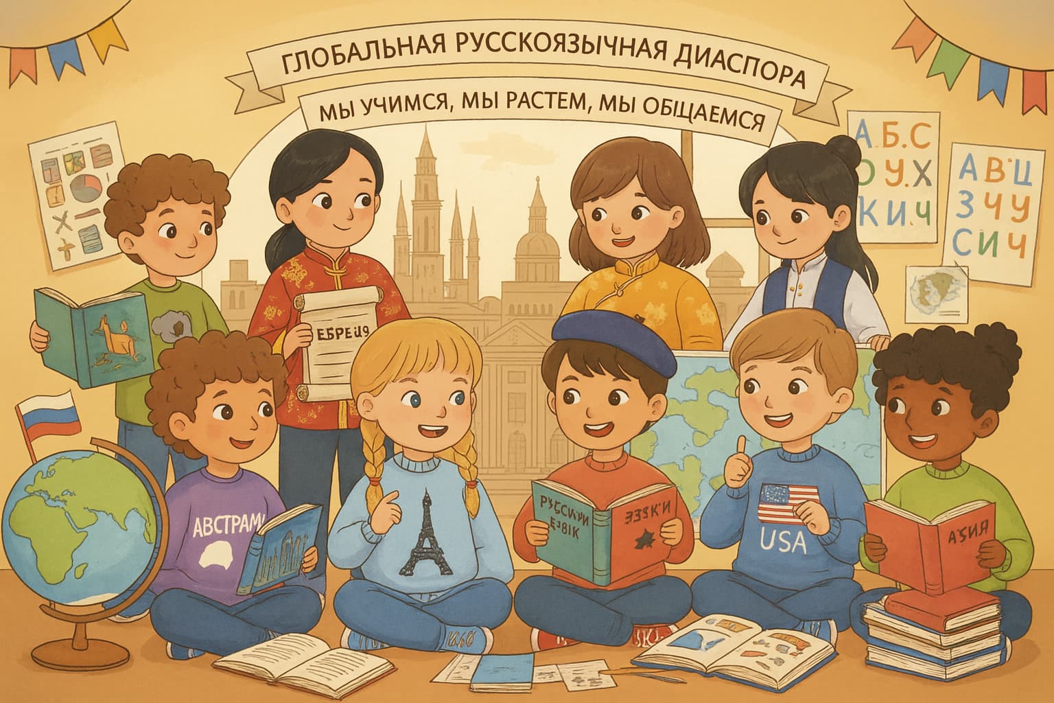 Почему дети переходят с русского языка на язык страны проживания, как сохранить язык?