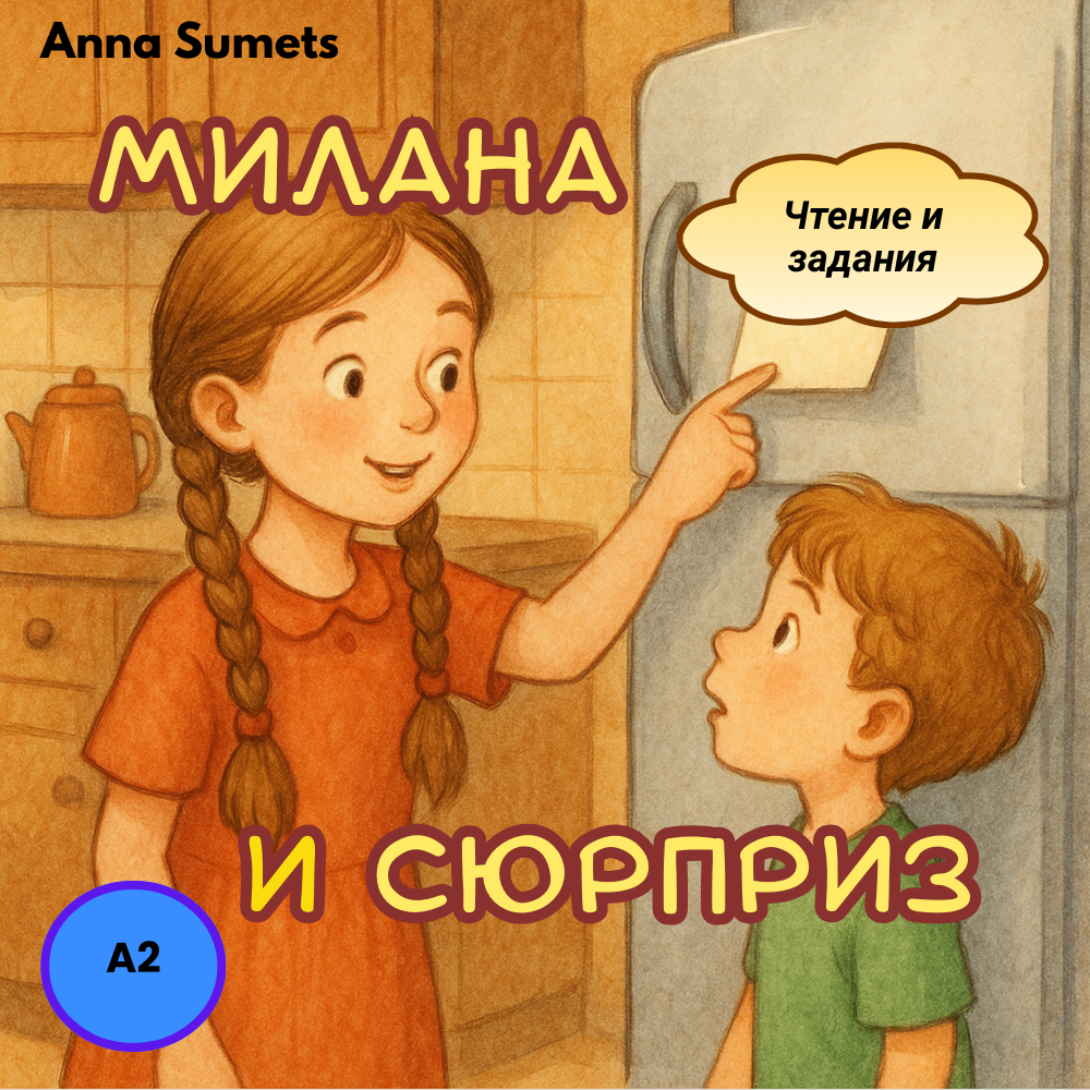 Милана и сюрприз  (базовый уровень А2)