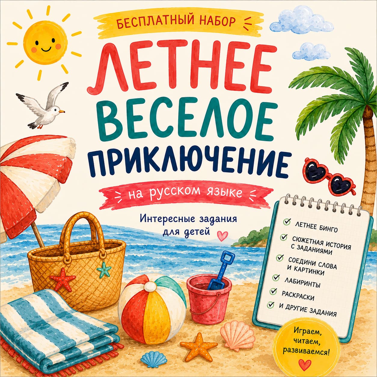 Свободный доступ - Летние задания для детей билингвов