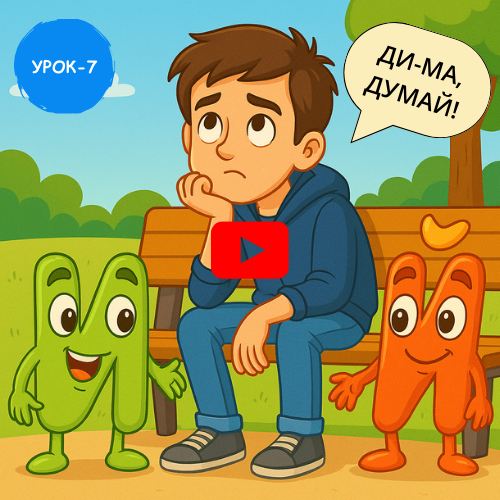 Boy thinking - Learn to read and write Russian online