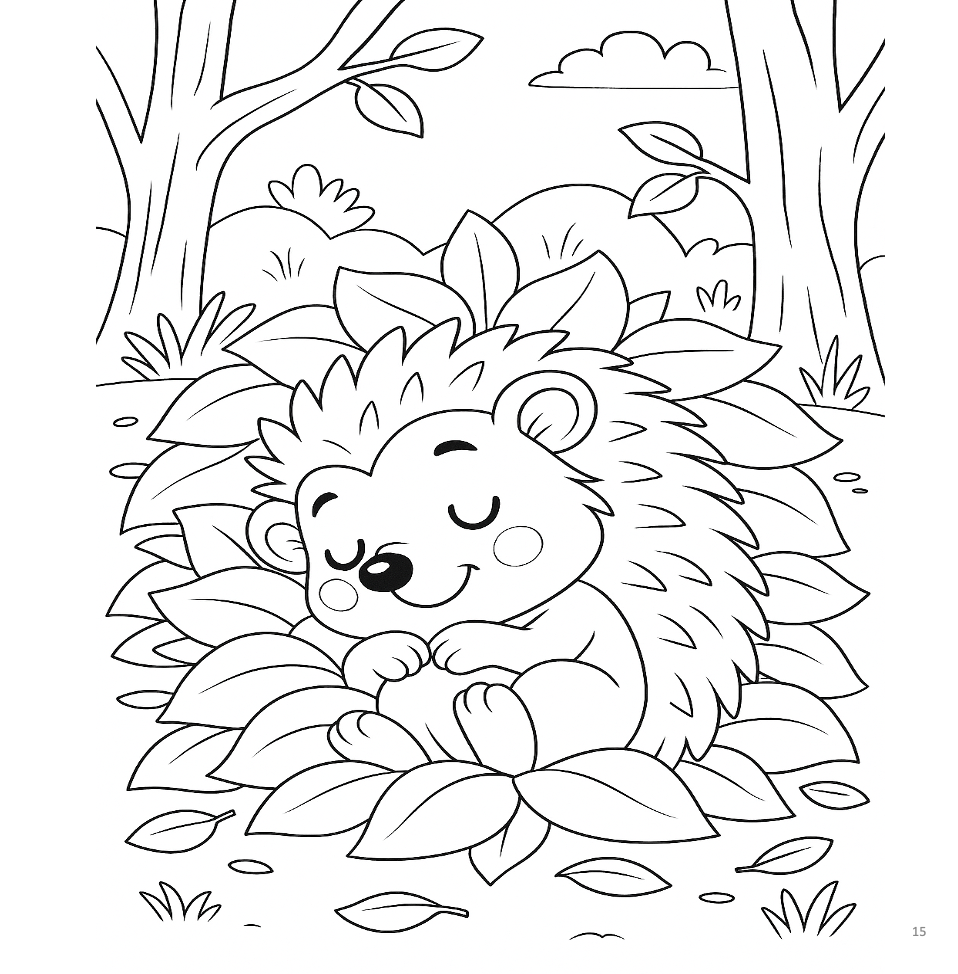 Ёжик Тоша (Элементарный уровень А0)