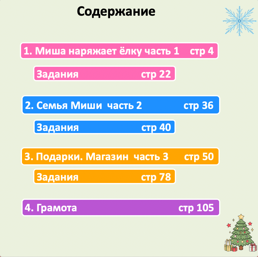 Как Миша готовился к праздникам  (Начальный уровень А0-А1)