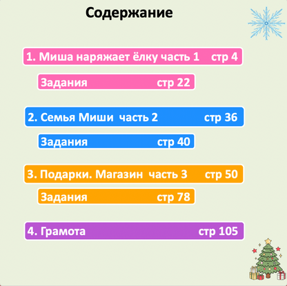 Как Миша готовился к праздникам  (Начальный уровень А0-А1)