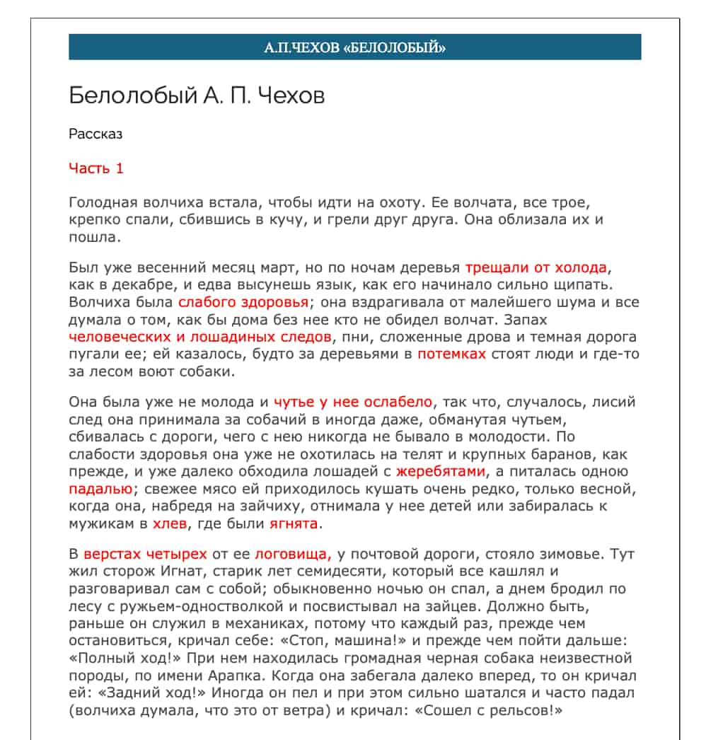 Text document with Russian text on a white background