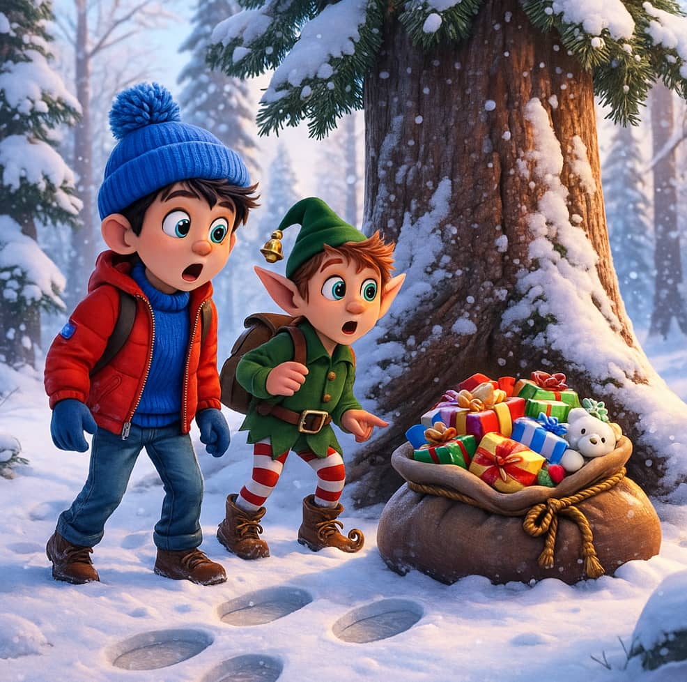 Пропавшие подарки  (средний уровень А2-В1)