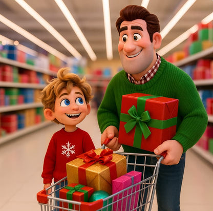 Как Миша готовился к праздникам  (Начальный уровень А0-А1)