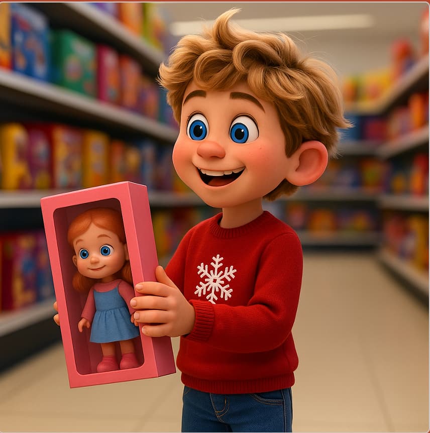 Как Миша готовился к праздникам  (Начальный уровень А0-А1)