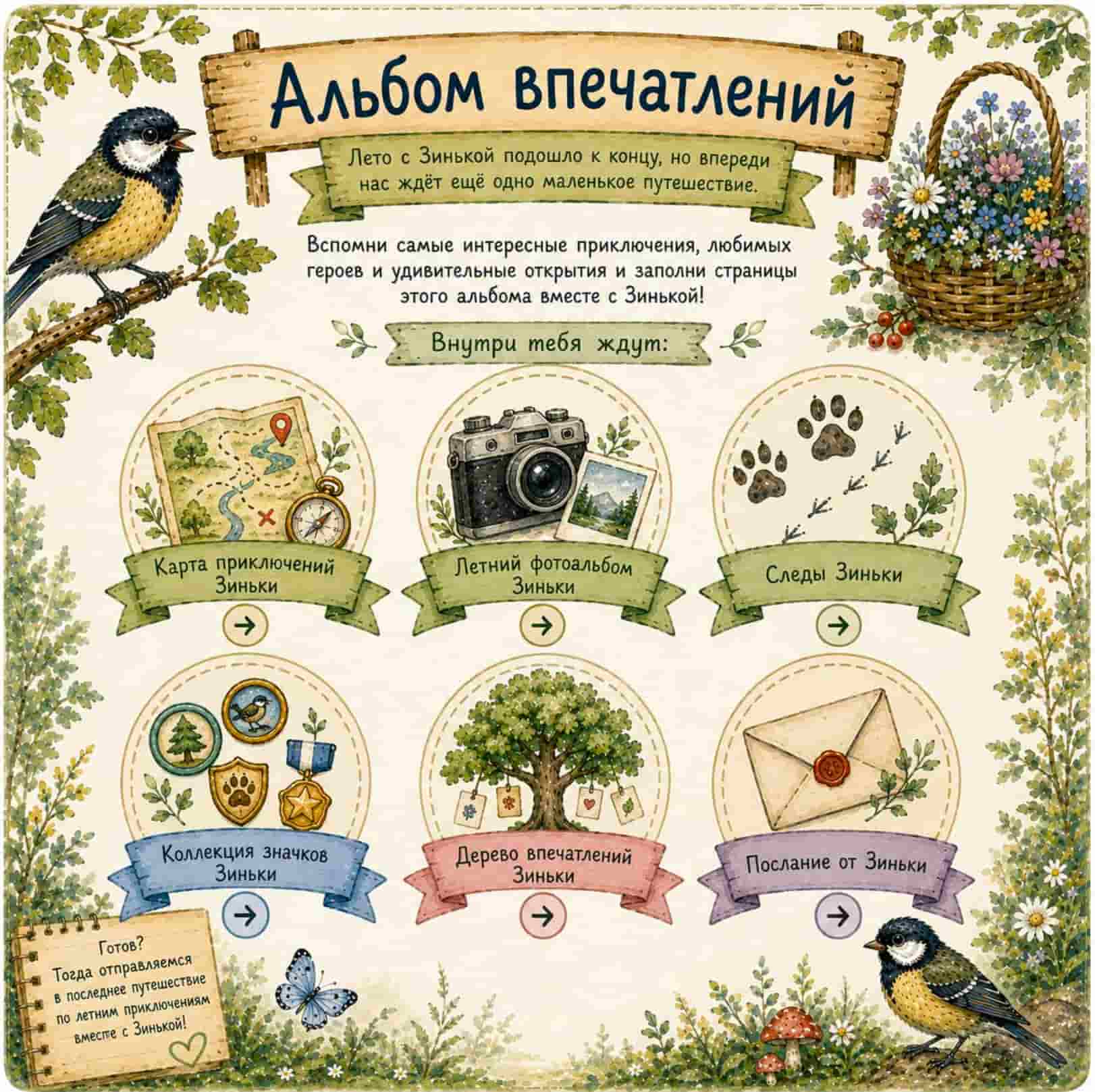 titmouse-chicks-summer-forest worksheet